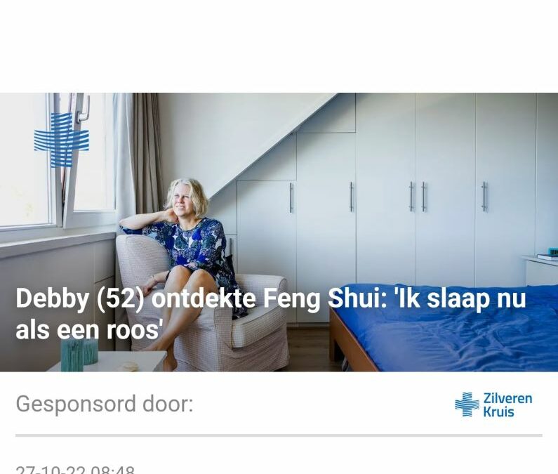 Beter slapen met Feng Shui interview op Nu.nl