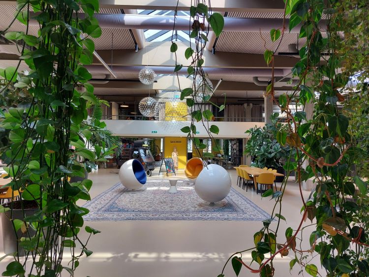 Kantoor met Feng Shui