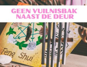 geen vuilnisbak naast de deur